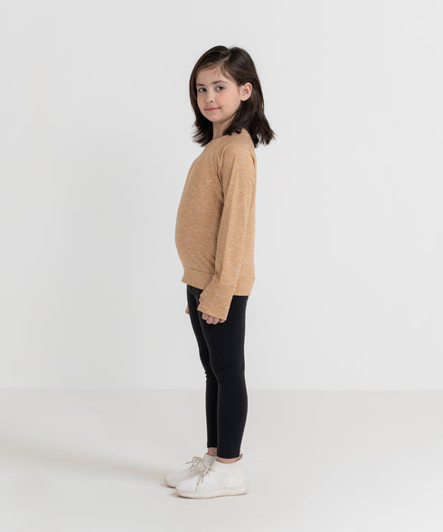 Girls' B-Fit Raglan Slub Top