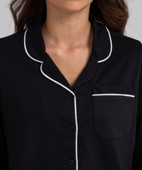 Women's Button Down Pajama Set