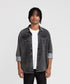 Men's Denim Snap Button Down Shirt