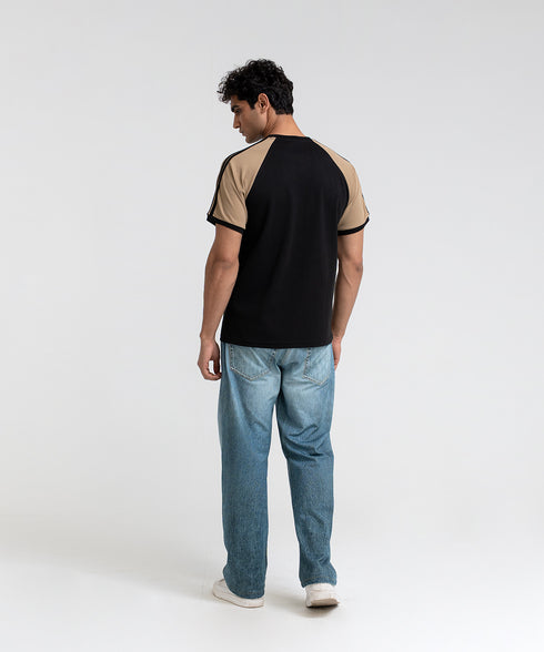 Men's Raglan Stripe Tee
