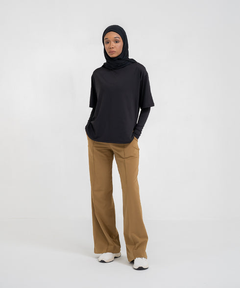 Women's B-Fit Oversized Round Hem Tee
