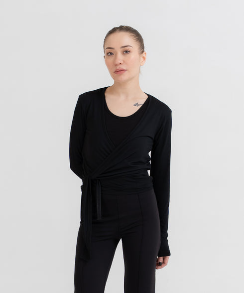 Women's B-Fit Ballet Wrap Top