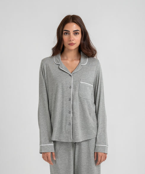 Women's Button Down Pajama Set