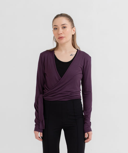 Women's B-Fit Ballet Wrap Top