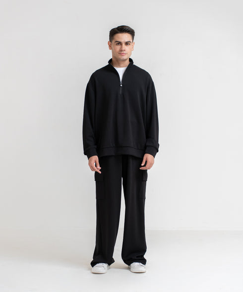 Men's LuxeStretch Half Zip Sweatshirt