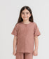 Girls' LuxeLight Henley Button Down