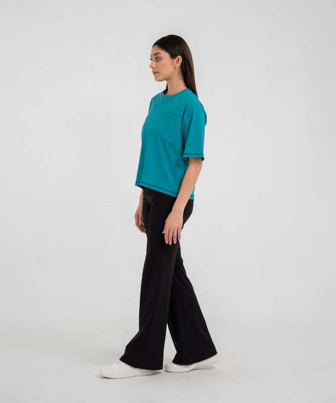 Women's B-Fit Oversized Cropped Tee
