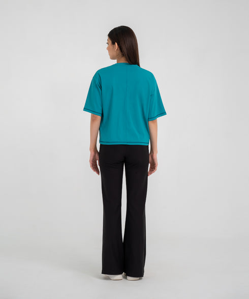Women's B-Fit Oversized Cropped Tee