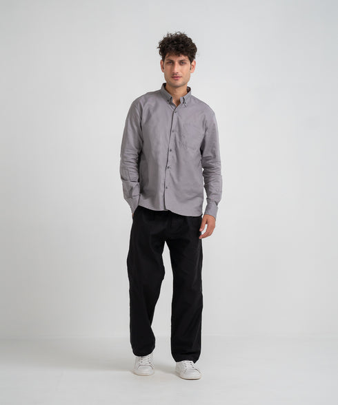 Men's Twill Button Down Shirt