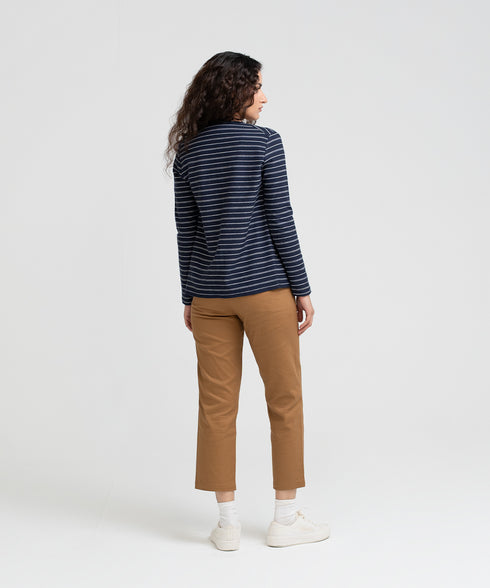 Women's Striped Cardigan