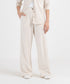 Women's Linen Flared Pants
