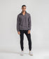 Men's Johnny Collar Sweatshirt
