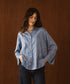 Women's Striped Wide Cuff Shirt