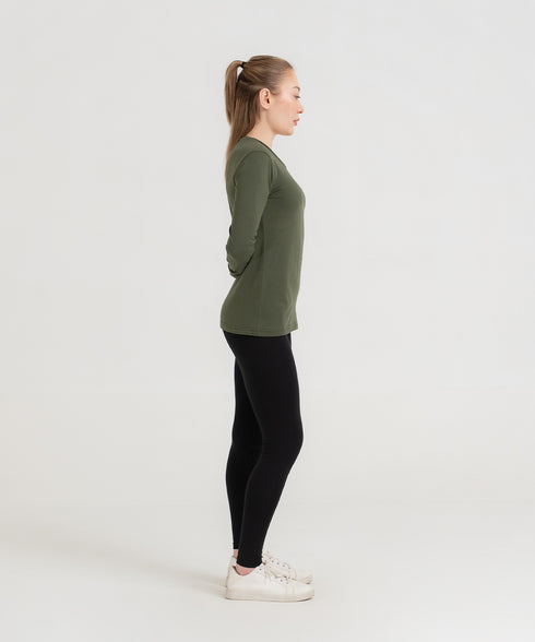 Women's Basic Long Sleeve Tee