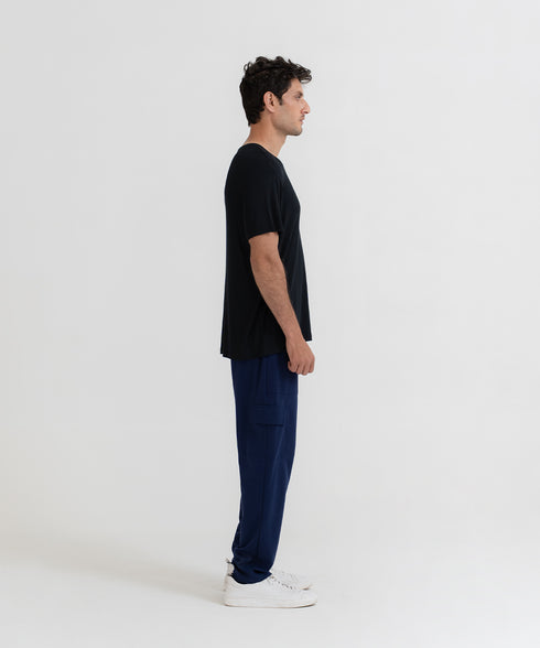 Men's Cargo Tapered Pants