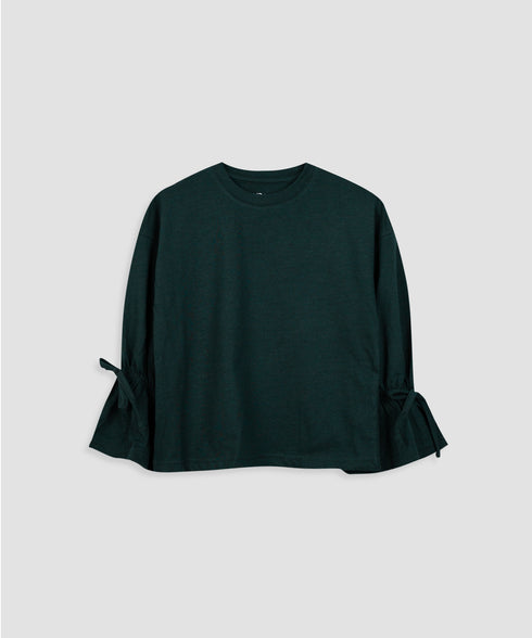 Girls' Ruffle Sleeve Tee