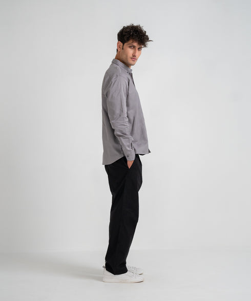 Men's Twill Button Down Shirt