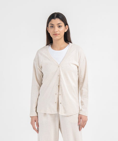 Women's Linen Cardigan