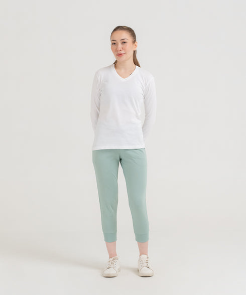 Women's Basic Cropped Joggers