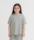 Girls' LuxeLight Turn Up Sleeve Tee