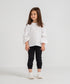 Girls' Ruffle Sleeve Tee