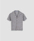 Boys' Waffle Striped Shirt