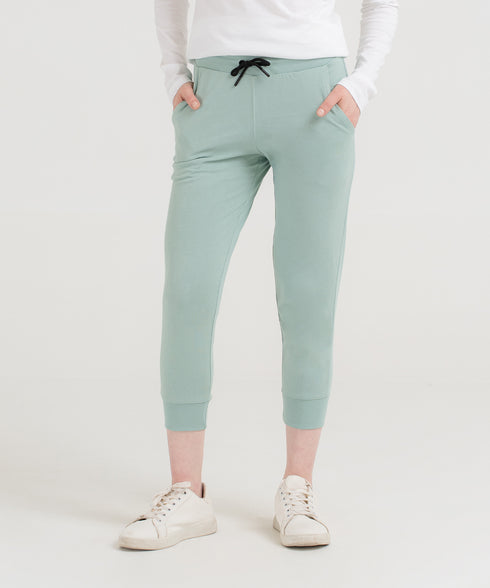 Women's Basic Cropped Joggers