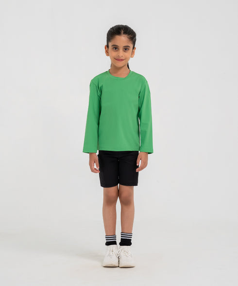 Kid's B-Fit Drop Shoulder Full Sleeve Tee