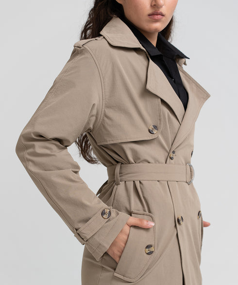 Women's Tech Trench Coat