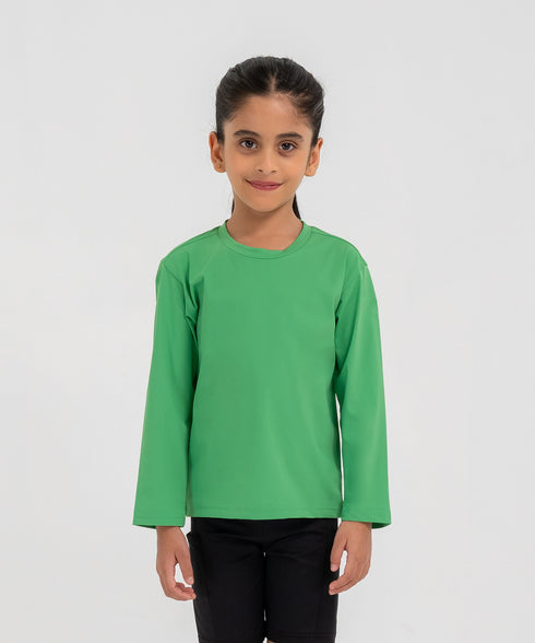 Kid's B-Fit Drop Shoulder Full Sleeve Tee
