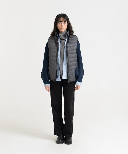 Goose Down Reversible Gilet