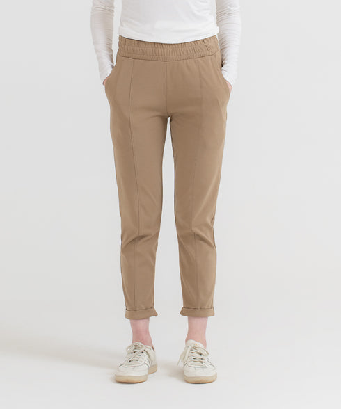 Women's Turned up Tapered Pants