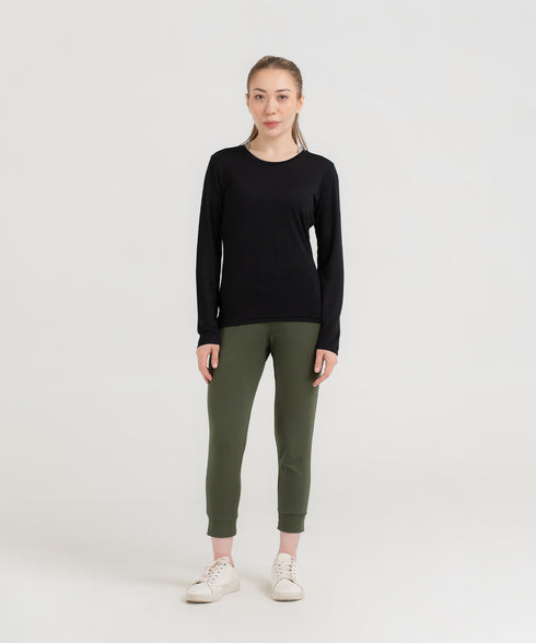 Women's Basic Cropped Joggers