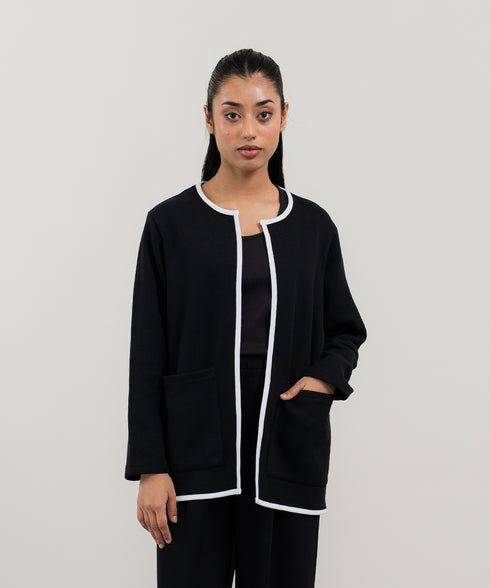 Women's Brushed Spacer Cardigan
