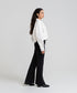 Women's Collared Wrap Shirt