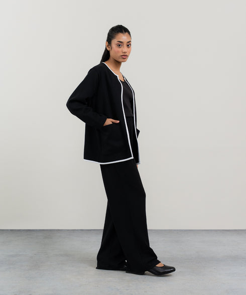 Women's Brushed Spacer Cardigan