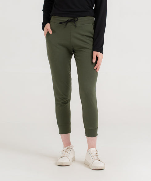 Women's Basic Cropped Joggers