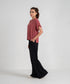 Women's Crepe Pleated Pants