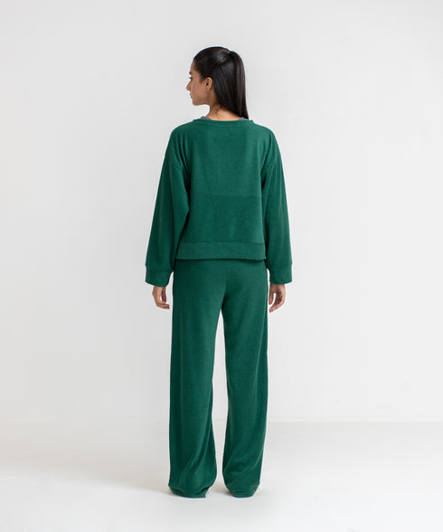 Women's Towel Terry Sweatshirt