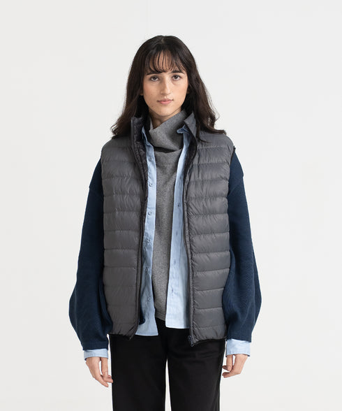 Goose Down Reversible Gilet