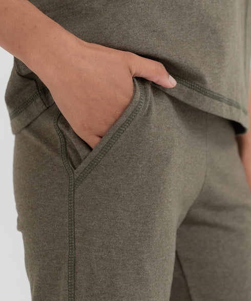 Women's Melange Flared Pants