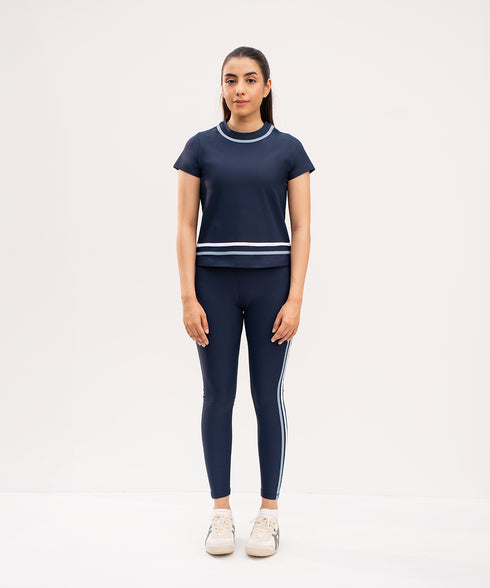 Women's Contrast Tape Leggings