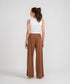 Women's Crepe Pleated Pants