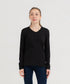 Women's Basic Long Sleeve V-Neck Tee