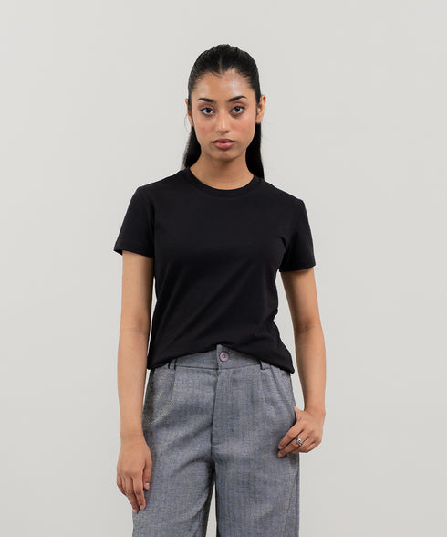 Women's Herringbone Straight Pants