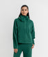 Women's Towel Terry Cropped Hoodie