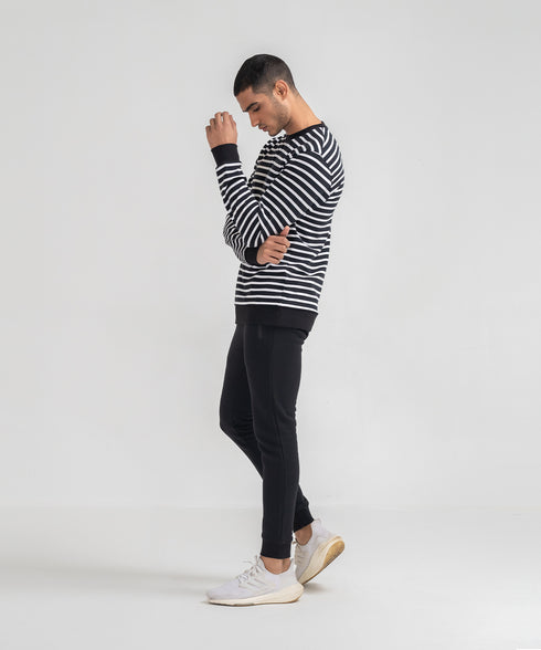 Men's Striped Sweatshirt