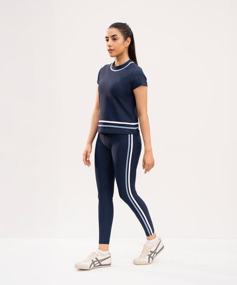 Women's Contrast Tape Tee