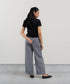 Women's Herringbone Straight Pants
