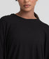 Women's Modal Rib Draped Top